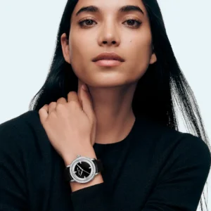 Louis Vuitton Escale watch, automatic, 40.5 mm, platinum and diamonds